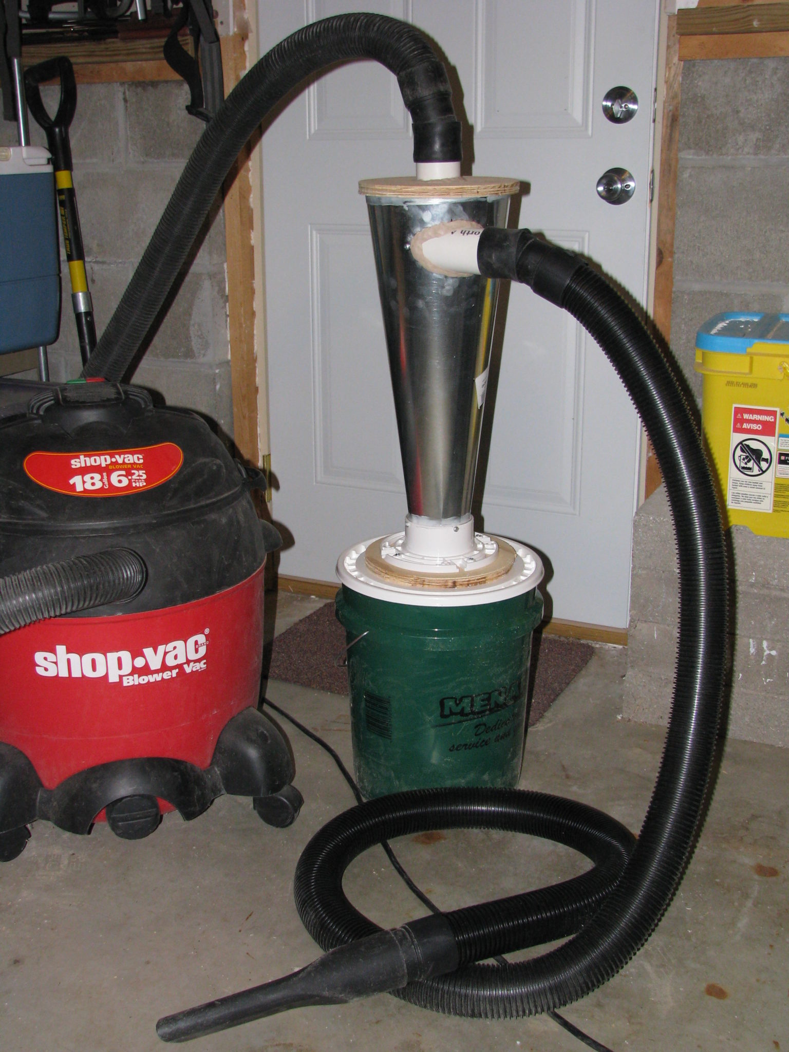 Cyclone Dust Separator for Shop Vac