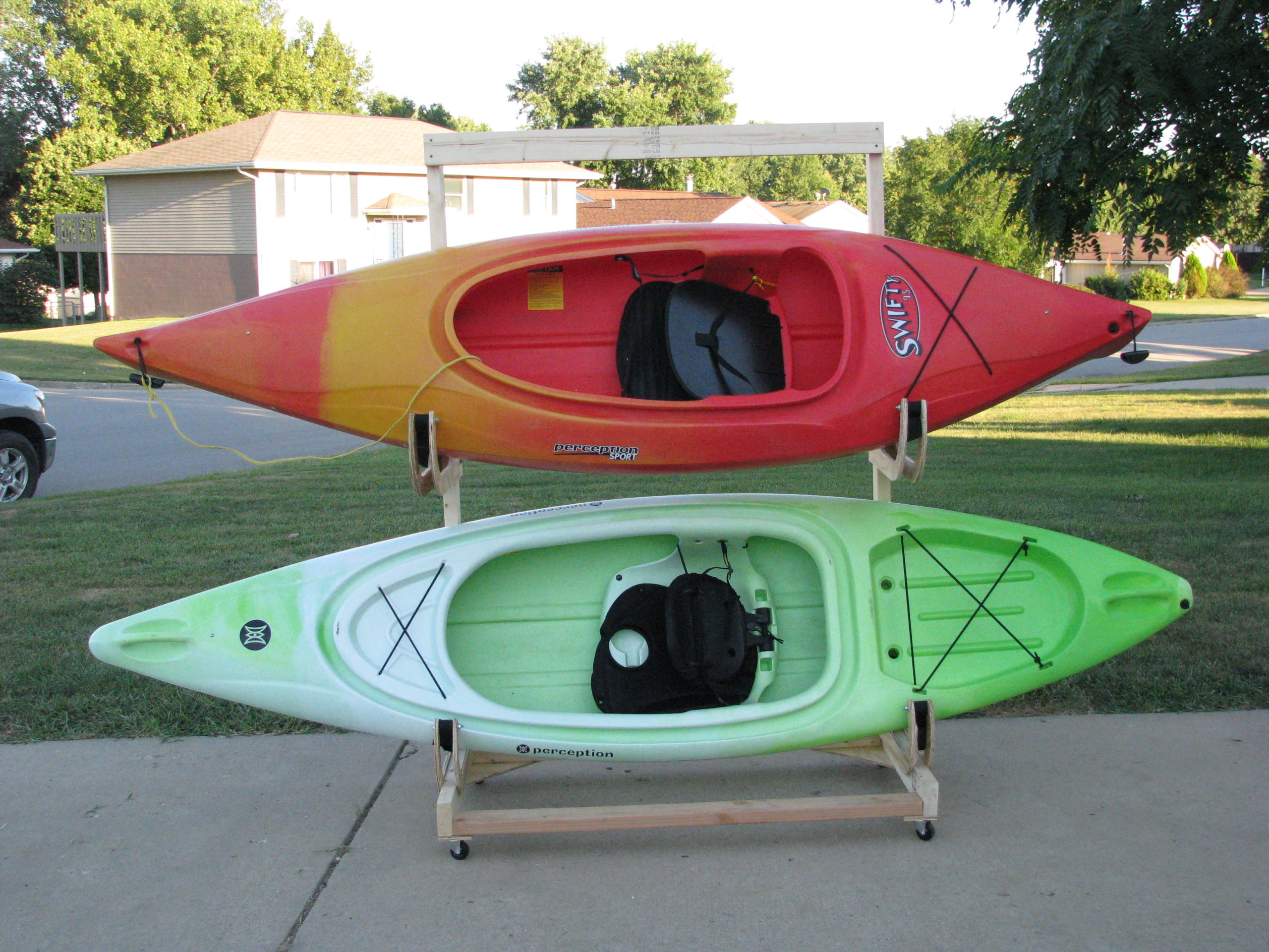 Kayak Storage Rack –